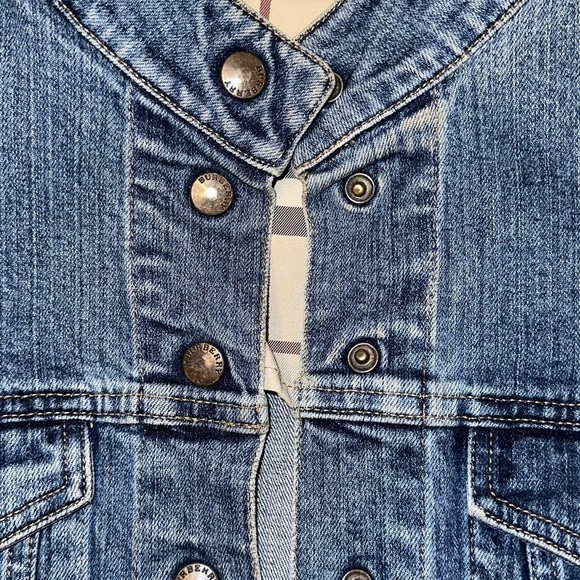 Vintage Authentic Denim Burberry Jacket! - Picture 4 of 11